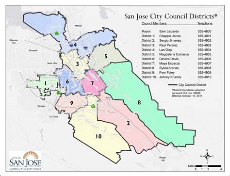 district 10 san jose|san jose city district map.